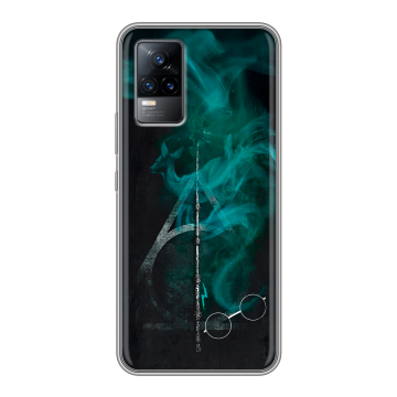 Силиконовый чехол на Vivo V21e с принтом Гарри Поттер Harry Potter