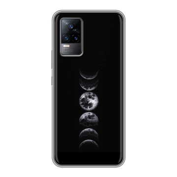 Силиконовый чехол на Vivo V21e с принтом женский