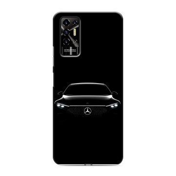 Силиконовый противоударный чехол на Tecno Pova 2 с принтом Mercedes Мерседес Силиконовый противоударный чехол на Tecno Pova 2 с принтом Mercedes Мерседес