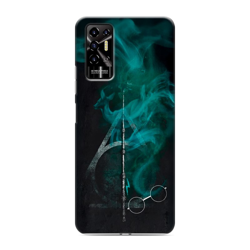 Силиконовый противоударный чехол на Tecno Pova 2 с принтом Гарри Поттер Harry Potter Силиконовый противоударный чехол на Tecno Pova 2 с принтом Гарри Поттер Harry Potter