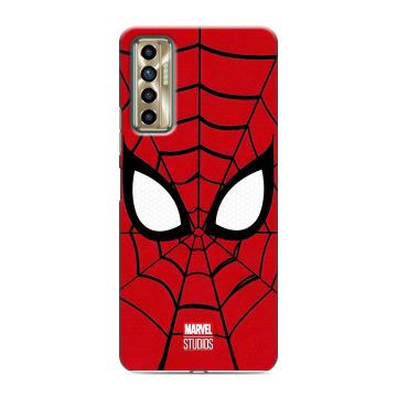 Силиконовый чехол на Tecno Camon 17P с принтом человек паук spiderman Силиконовый чехол на Tecno Camon 17P с принтом человек паук spiderman