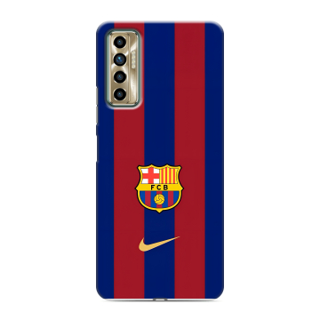 Силиконовый чехол на Tecno Camon 17P с принтом Барселона Barcelona Силиконовый чехол на Tecno Camon 17P с принтом Барселона Barcelona