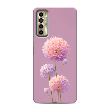 Силиконовый чехол на Tecno Camon 17P с принтом Цветы Силиконовый чехол на Tecno Camon 17P с принтом Цветы