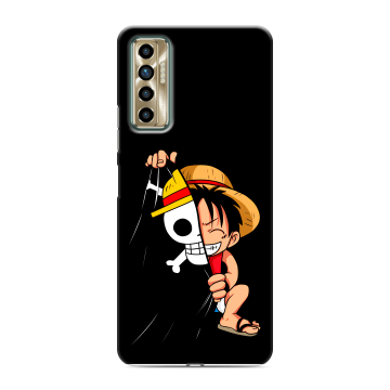 Силиконовый чехол на Tecno Camon 17P с принтом One Piece Ван Пис