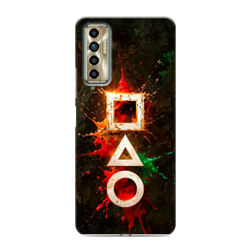 Силиконовый чехол на Tecno Camon 17P с принтом Squid Game Игра кальмара Силиконовый чехол на Tecno Camon 17P с принтом Squid Game Игра кальмара