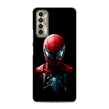 Силиконовый чехол на Tecno Camon 17P с принтом Spiderman Человек паук