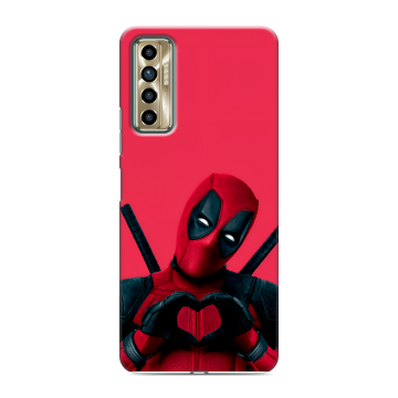 Силиконовый чехол на Tecno Camon 17P с принтом Дедпул Deadpool Силиконовый чехол на Tecno Camon 17P с принтом Дедпул Deadpool