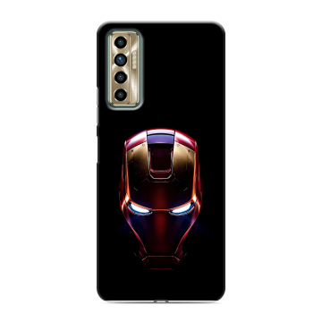 Силиконовый чехол на Tecno Camon 17P с принтом IronMan Железный человек Силиконовый чехол на Tecno Camon 17P с принтом IronMan Железный человек