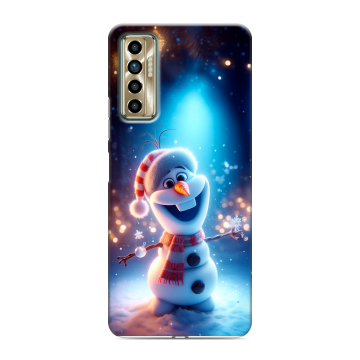 Силиконовый чехол на Tecno Camon 17P с принтом Новый год Силиконовый чехол на Tecno Camon 17P с принтом Новый год