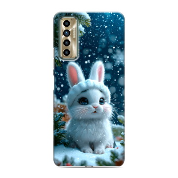 Силиконовый чехол на Tecno Camon 17P с принтом Новый год Силиконовый чехол на Tecno Camon 17P с принтом Новый год