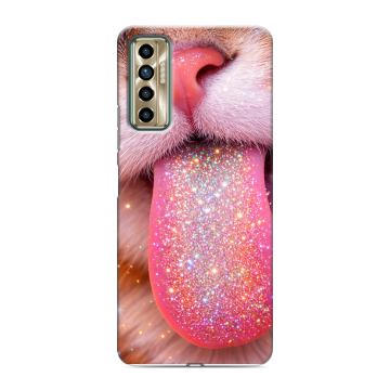 Силиконовый чехол на Tecno Camon 17P с принтом для девочек Силиконовый чехол на Tecno Camon 17P с принтом для девочек