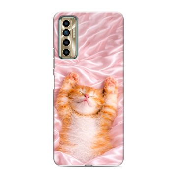 Силиконовый чехол на Tecno Camon 17P с принтом женский Силиконовый чехол на Tecno Camon 17P с принтом женский