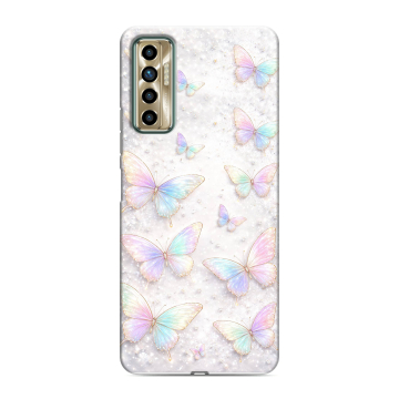 Силиконовый чехол на Tecno Camon 17P с принтом женский Силиконовый чехол на Tecno Camon 17P с принтом женский