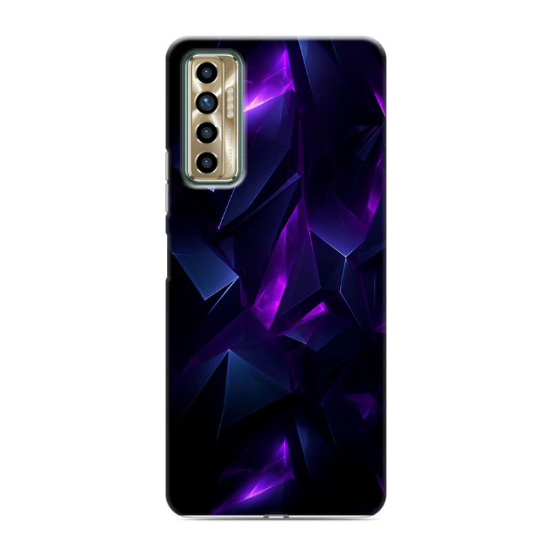 Силиконовый противоударный чехол на Tecno Camon 17P с принтом Абстракиция Силиконовый противоударный чехол на Tecno Camon 17P с принтом Абстракиция