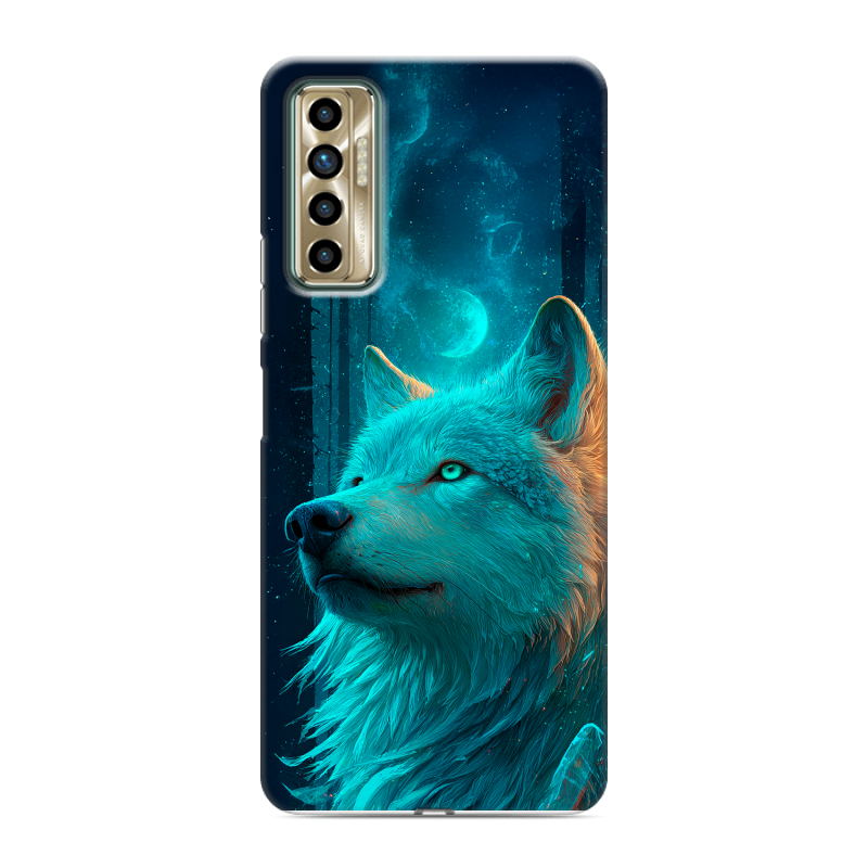 Силиконовый чехол на Tecno Camon 17P с принтом бабочки саккура Силиконовый чехол на Tecno Camon 17P с принтом бабочки саккура