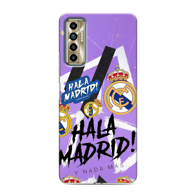 Силиконовый чехол на Tecno Camon 17P с принтом Real Madrid Реал Мадрид Силиконовый чехол на Tecno Camon 17P с принтом Real Madrid Реал Мадрид