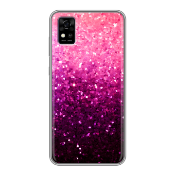 Силиконовый чехол на ZTE Blade A31 с принтом Блестки Силиконовый чехол на ZTE Blade A31 с принтом Блестки