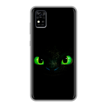 Силиконовый чехол на ZTE Blade A31 с принтом Как приручить дракона Силиконовый чехол на ZTE Blade A31 с принтом Как приручить дракона