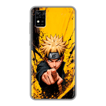 Силиконовый чехол на ZTE Blade A31 с принтом Naruto Наруто Силиконовый чехол на ZTE Blade A31 с принтом Naruto Наруто