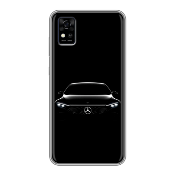 Силиконовый чехол на ZTE Blade A31 с принтом Mercedes Мерседес Силиконовый чехол на ZTE Blade A31 с принтом Mercedes Мерседес