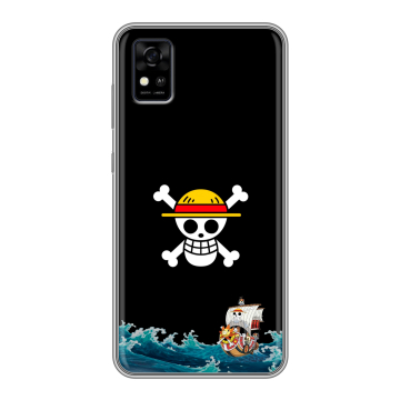 Силиконовый чехол на ZTE Blade A31 с принтом One Piece Ван Пис Силиконовый чехол на ZTE Blade A31 с принтом One Piece Ван Пис