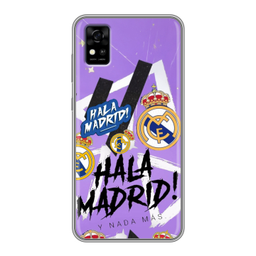 Силиконовый чехол на ZTE Blade A31 с принтом Real Madrid Реал Мадрид Силиконовый чехол на ZTE Blade A31 с принтом Real Madrid Реал Мадрид