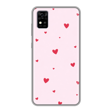Силиконовый чехол на ZTE Blade A31 с принтом для девочек