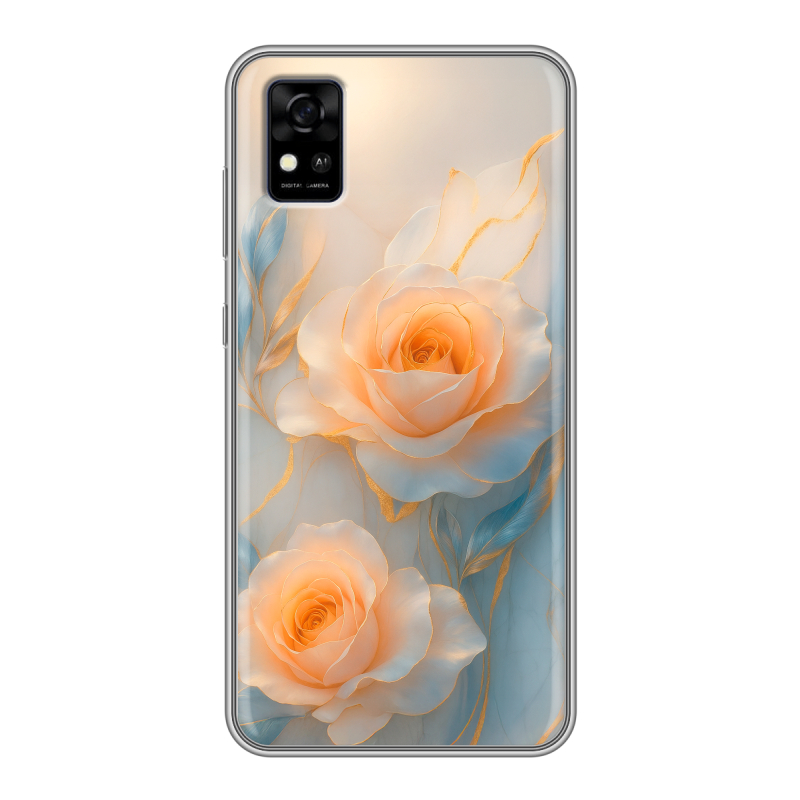 Силиконовый чехол на ZTE Blade A31 с принтом Женский Силиконовый чехол на ZTE Blade A31 с принтом Женский