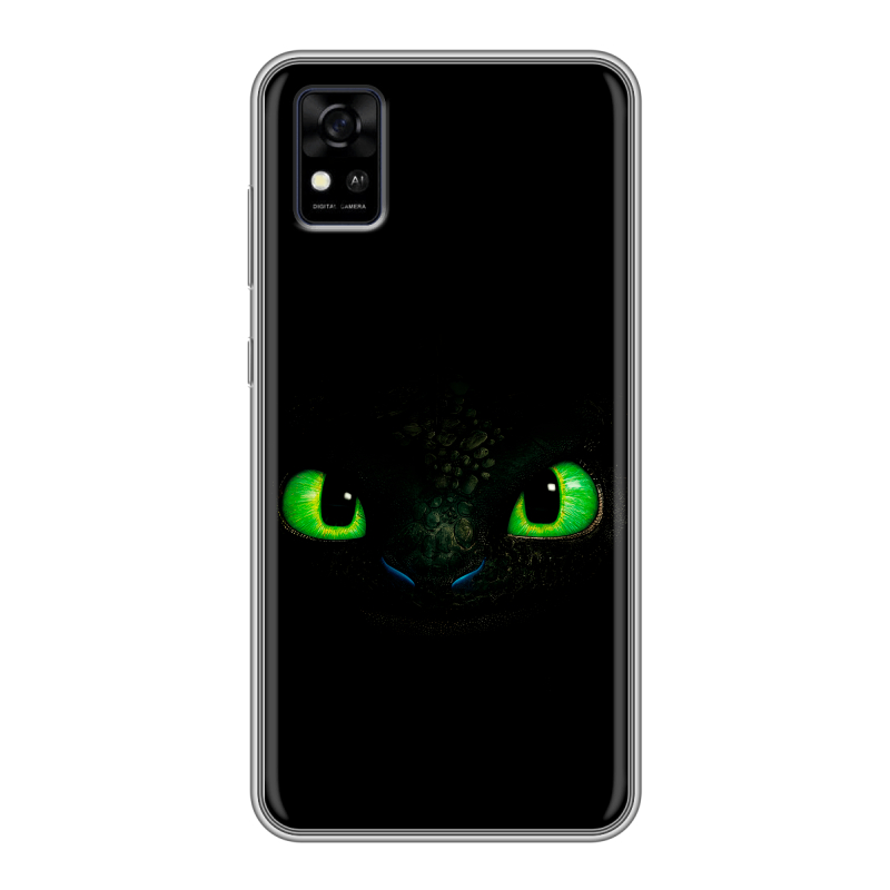 Силиконовый чехол на ZTE Blade A31 с принтом Как приручить дракона Силиконовый чехол на ZTE Blade A31 с принтом Как приручить дракона