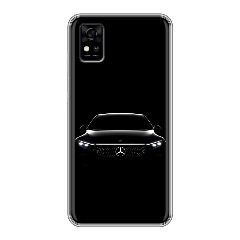 Силиконовый чехол на ZTE Blade A31 с принтом Mercedes Мерседес Силиконовый чехол на ZTE Blade A31 с принтом Mercedes Мерседес
