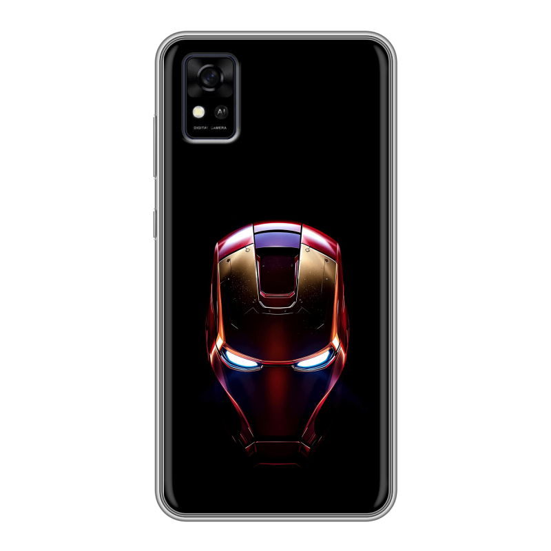 Силиконовый чехол на ZTE Blade A31 с принтом IronMan Железный человек Силиконовый чехол на ZTE Blade A31 с принтом IronMan Железный человек