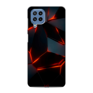 Силиконовый чехол на Samsung Galaxy M32 с принтом Яркие абстракции Силиконовый чехол на Samsung Galaxy M32 с принтом Яркие абстракции