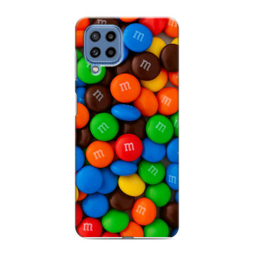 Силиконовый чехол на Samsung Galaxy M32 с принтом Конфеты Силиконовый чехол на Samsung Galaxy M32 с принтом Конфеты