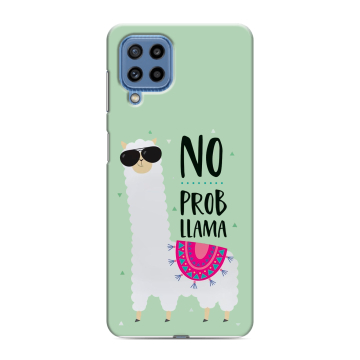 Силиконовый чехол на Samsung Galaxy M32 с принтом Лама Силиконовый чехол на Samsung Galaxy M32 с принтом Лама