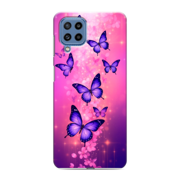 Силиконовый чехол на Samsung Galaxy M32 с принтом Бабочки Силиконовый чехол на Samsung Galaxy M32 с принтом Бабочки