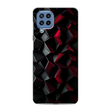 Силиконовый чехол на Samsung Galaxy M32 с принтом Абстракция