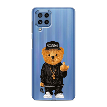 Силиконовый чехол на Samsung Galaxy M32 с принтом Мишка Силиконовый чехол на Samsung Galaxy M32 с принтом Мишка