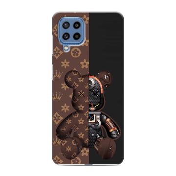 Силиконовый чехол на Samsung Galaxy M32 с принтом Луи робот Силиконовый чехол на Samsung Galaxy M32 с принтом Луи робот