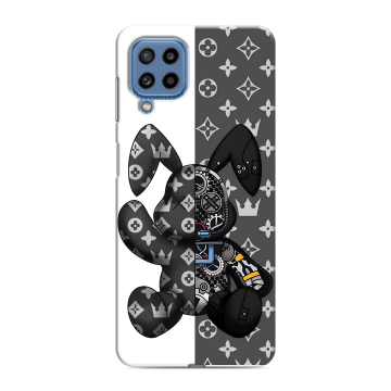 Силиконовый чехол на Samsung Galaxy M32 с принтом Луи робот Силиконовый чехол на Samsung Galaxy M32 с принтом Луи робот