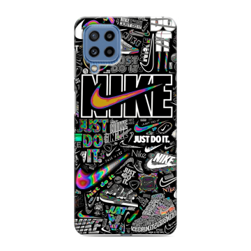 Силиконовый чехол на Samsung Galaxy M32 с принтом Найк Силиконовый чехол на Samsung Galaxy M32 с принтом Найк