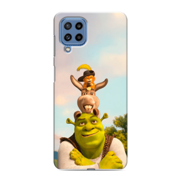 Силиконовый чехол на Samsung Galaxy M32 с принтом Шрек Shrek Силиконовый чехол на Samsung Galaxy M32 с принтом Шрек Shrek