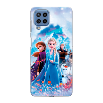 Силиконовый чехол на Samsung Galaxy M32 с принтом Холодное сердце Frozen Силиконовый чехол на Samsung Galaxy M32 с принтом Холодное сердце Frozen