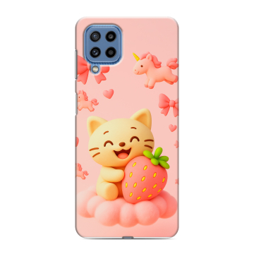 Силиконовый чехол на Samsung Galaxy M32 с принтом для девочек Силиконовый чехол на Samsung Galaxy M32 с принтом для девочек
