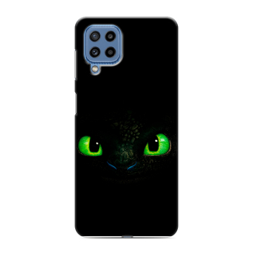 Силиконовый чехол на Samsung Galaxy M32 с принтом Как приручить дракона Силиконовый чехол на Samsung Galaxy M32 с принтом Как приручить дракона