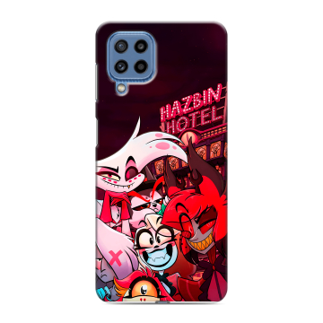 Силиконовый чехол на Samsung Galaxy M32 с принтом Hazbin Hotel Отель Хазбин Силиконовый чехол на Samsung Galaxy M32 с принтом Hazbin Hotel Отель Хазбин