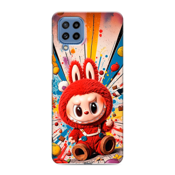 Силиконовый чехол на Samsung Galaxy M32 с принтом Labubu Лабубу Силиконовый чехол на Samsung Galaxy M32 с принтом Labubu Лабубу