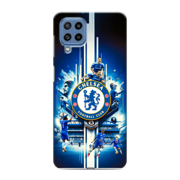 Силиконовый чехол на Samsung Galaxy M32 с принтом Chelsea Челси Силиконовый чехол на Samsung Galaxy M32 с принтом Chelsea Челси