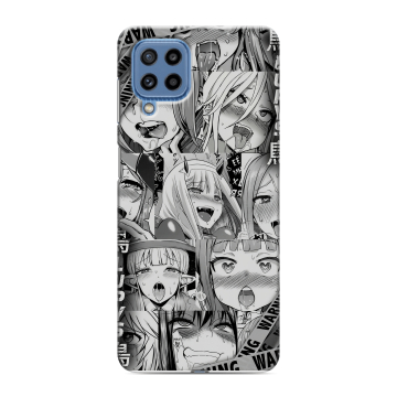 Силиконовый чехол на Samsung Galaxy M32 с принтом Ahegao Ахегао Аниме Силиконовый чехол на Samsung Galaxy M32 с принтом Ahegao Ахегао Аниме