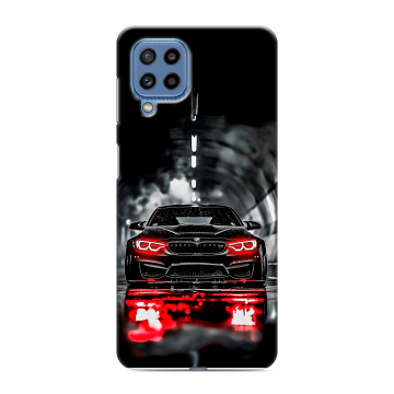 Силиконовый чехол на Samsung Galaxy M32 с принтом BMW БМВ Силиконовый чехол на Samsung Galaxy M32 с принтом BMW БМВ