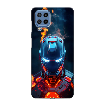 Силиконовый чехол на Samsung Galaxy M32 с принтом IronMan Железный человек Силиконовый чехол на Samsung Galaxy M32 с принтом IronMan Железный человек